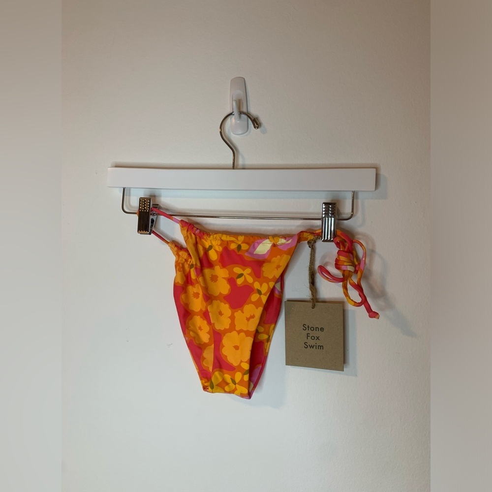 NWT STONE FOX SWIM RIVER BIKINI  BOTTOM - LEI LEI